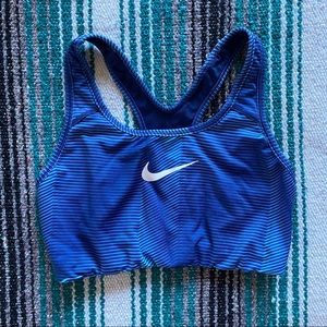 Blue Design Nike Sports Bra